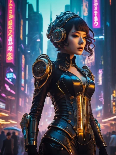 cyberpunk,steampunk,metropolis,shanghai,sci fi,jaya,scifi,sci-fi,sci - fi,sci fiction illustration,nova,dystopian,futuristic,hk,cg artwork,valerian,dystopia,full hd wallpaper,streampunk,cyborg,Illustration,Japanese style,Japanese Style 12