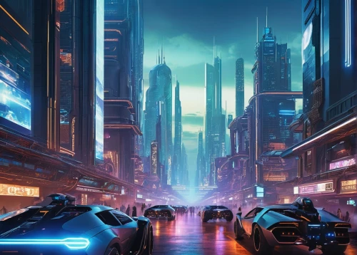 futuristic landscape,futuristic,cyberpunk,metropolis,sci-fi,sci - fi,scifi,fantasy city,dystopian,cityscape,futuristic car,shanghai,sci fi,dystopia,futuristic architecture,cities,city cities,city at night,harbour city,sci fiction illustration,Illustration,Retro,Retro 01