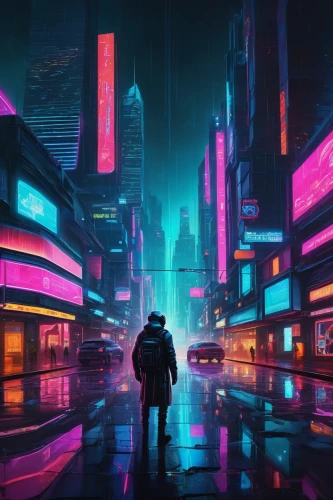 cyberpunk,futuristic landscape,cityscape,futuristic,colorful city,metropolis,dystopian,neon lights,scifi,shinjuku,neon arrows,cyber,cyberspace,sci fiction illustration,tokyo city,neon,sci - fi,sci-fi,vapor,ultraviolet,Conceptual Art,Daily,Daily 22