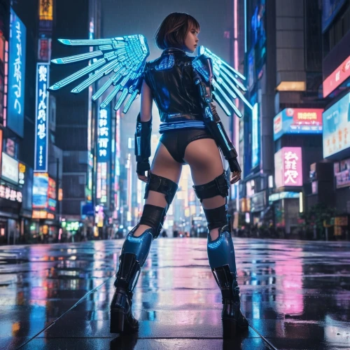 cyberpunk,fallen angel,archangel,winged,angel,shinjuku,business angel,guardian angel,glass wings,shibuya,hk,kojima,tokyo ¡¡,taipei,mina bird,wings,winged heart,tokyo,kotobukiya,cosplay image,Unique,Pixel,Pixel 01
