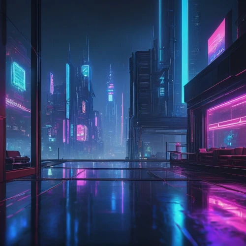 cyberpunk,futuristic landscape,cityscape,vapor,futuristic,neon arrows,aesthetic,metropolis,scifi,neon lights,80s,fantasy city,80's design,cyberspace,urban,cyber,neon light,shinjuku,tokyo city,colorful city,Conceptual Art,Sci-Fi,Sci-Fi 18