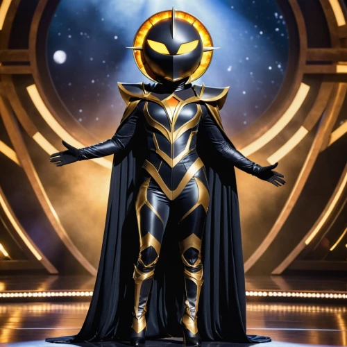 kryptarum-the bumble bee,nova,golden ritriver and vorderman dark,goddess of justice,emperor of space,nebula guardian,queen of the night,magistrate,star mother,symetra,sterntaler,figure of justice,loki,random access memory,alien warrior,gold foil 2020,golden mask,dark blue and gold,paysandisia archon,core shadow eclipse,Photography,General,Realistic