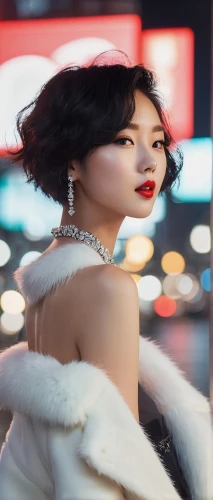 cruella,cruella de ville,dita,fur,asian woman,white fur hat,neo-burlesque,joy,winner joy,miss vietnam,phuquy,burlesque,elegant,rou jia mo,asian vision,vintage asian,elegance,fujian white crane,kim,japanese woman,Art,Artistic Painting,Artistic Painting 44