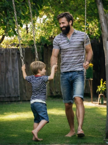 dad and son outside,swing set,fatherhood,dad and son,children play,father's day,garden swing,playing outdoors,children jump rope,father's day gifts,man and boy,playing with kids,outdoor play equipment,huggies pull-ups,father-day,super dad,baby & toddler clothing,father with child,happy children playing in the forest,father-son,Illustration,Realistic Fantasy,Realistic Fantasy 16