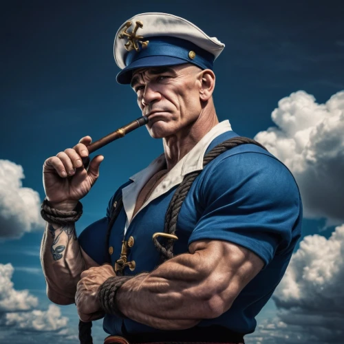 popeye,naval officer,marine,sailor,seafarer,blue-collar worker,admiral von tromp,police officer,garda,officer,policeman,popeye village,captain,usn,arnold maersk,usmc,delta sailor,marine corps,brown sailor,united states marine corps,Conceptual Art,Sci-Fi,Sci-Fi 05