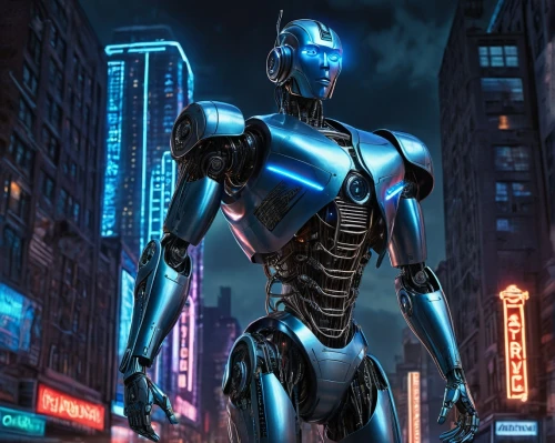 cybernetics,robotic,terminator,droid,cyborg,endoskeleton,humanoid,robot,cyberpunk,artificial intelligence,cyber,robotics,robots,sci fiction illustration,valerian,chat bot,bot,sci fi,war machine,steel man,Illustration,Realistic Fantasy,Realistic Fantasy 21