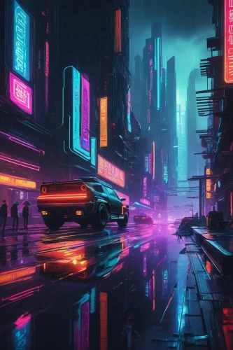 cyberpunk,futuristic landscape,cityscape,colorful city,metropolis,neon arrows,futuristic,shanghai,tokyo city,shinjuku,neon lights,fantasy city,80s,vapor,urban,tokyo,neon,hong kong,scifi,neon ghosts,Illustration,Abstract Fantasy,Abstract Fantasy 02