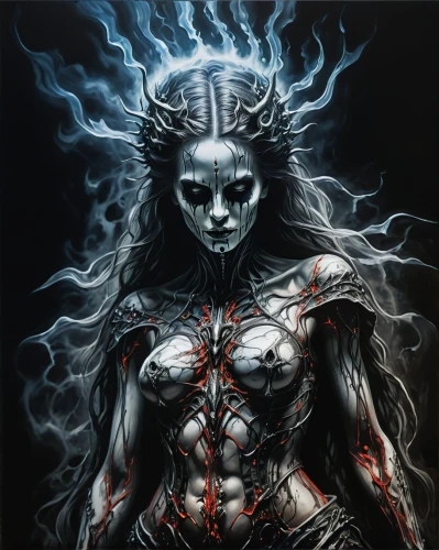 dark elf,warrior woman,biomechanical,female warrior,dark art,the enchantress,shiva,evil woman,darth talon,priestess,voodoo woman,god shiva,lord shiva,gorgon,death god,dark angel,pain mother,wraith,humanoid,maiden,Photography,Artistic Photography,Artistic Photography 04