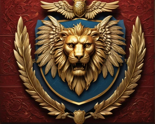 heraldic,heraldic animal,heraldry,crest,emblem,national emblem,heraldic shield,prince of wales feathers,lion number,lion,national coat of arms,lion capital,royal award,coat arms,forest king lion,imperial eagle,military rank,military organization,coats of arms of germany,lion father,Illustration,American Style,American Style 01