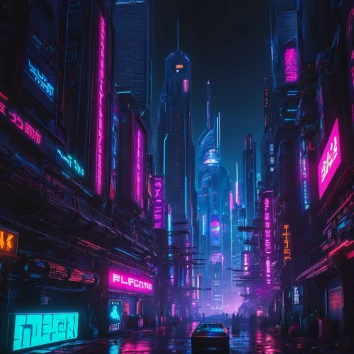 shinjuku,cyberpunk,tokyo city,tokyo,shanghai,taipei,colorful city,metropolis,hong kong,shibuya,cityscape,kowloon,vapor,fantasy city,hk,busan,futuristic,futuristic landscape,urban,dystopian,Conceptual Art,Sci-Fi,Sci-Fi 26