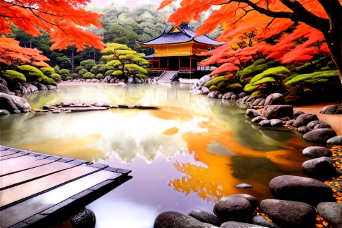 beautiful japan,japan garden,japan landscape,autumn in japan,japanese garden,japanese shrine,japanese architecture,splendid colors,autumn scenery,kyoto,kinkaku-ji,japanese garden ornament,ginkaku-ji,shinto,shinto shrine,japanese zen garden,autumn landscape,the japanese tree,koi pond,japanese background,Photography,Artistic Photography,Artistic Photography 11