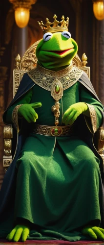 frog king,frog prince,kermit,kermit the frog,emperor,frog background,king caudata,man frog,frog man,true frog,woman frog,patrol,content is king,the ruler,true toad,chair png,monarchy,the throne,green frog,grand duke,Illustration,Paper based,Paper Based 27