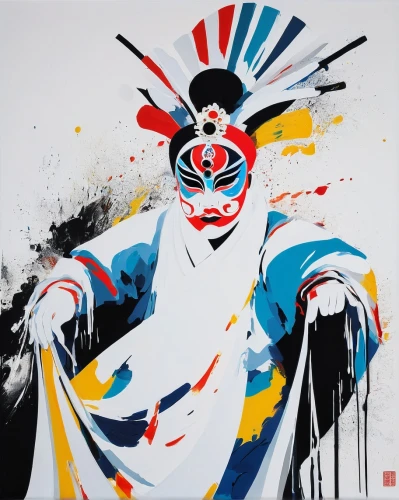 peking opera,taiwanese opera,japanese art,geisha,yi sun sin,geisha girl,indigenous painting,chinese art,the american indian,samurai,tang soo do,native,samurai fighter,american indian,bodhisattva,utonagan,japanese martial arts,amerindien,shaman,inner mongolian beauty,Art,Artistic Painting,Artistic Painting 42