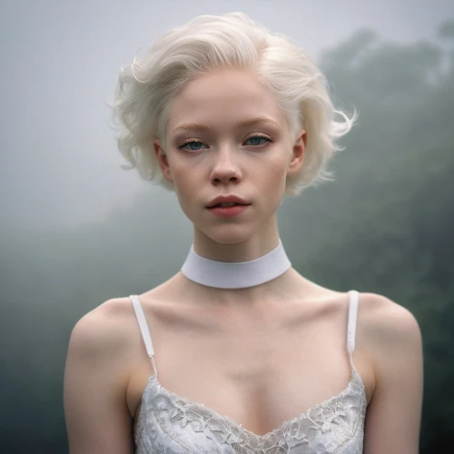 albino,white lady,pale,tilda,white bird,eglantine,mystical portrait of a girl,white beauty,porcelain doll,white rose snow queen,dahlia white-green,paleness,white dove,retouching,bridal veil,wild strawberries,vanity fair,pure white,white silk,porcelain dolls,Photography,General,Cinematic