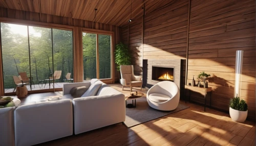 modern living room,wooden sauna,fire place,smart home,interior modern design,modern room,fireplace,living room,modern decor,livingroom,sitting room,home interior,cabin,wood-burning stove,small cabin,wooden windows,hardwood floors,fireplaces,family room,wood window,Photography,General,Realistic