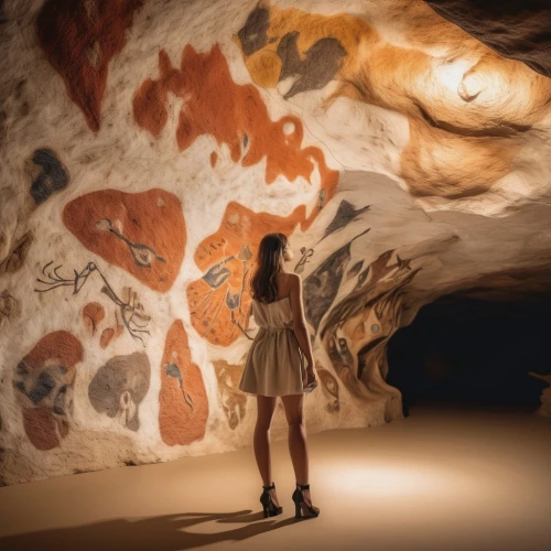 cave of altamira,cave girl,prehistoric art,cave tour,cave,cave church,qumran caves,newspaper rock drawings,rock art,newspaper rock art,lava cave,speleothem,drawing with light,pit cave,glacier cave,paleolithic,rock painting,cave man,caving,sea cave