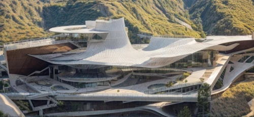 chinese architecture,futuristic art museum,futuristic architecture,asian architecture,japanese architecture,tigers nest,eco hotel,building valley,brutalist architecture,archidaily,roof landscape,eco-construction,jewelry（architecture）,dunes house,kirrarchitecture,futuristic landscape,machu,terraces,arhitecture,yuanyang,Architecture,Commercial Building,Modern,Mid-Century Modern