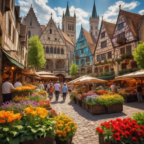 aachen,colmar,cologne,thun,medieval market,rothenburg,germany,colmar city,erfurt,konstanz,zurich,northern germany,rouen,freiburg,metz,rhineland palatinate,franconian switzerland,cochem,regensburg,belgium,Illustration,American Style,American Style 06