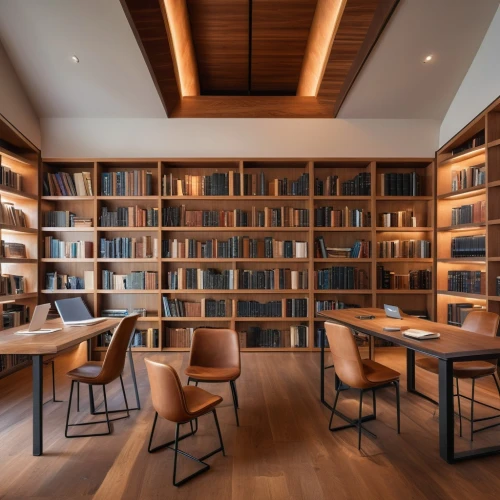 bookshelves,reading room,study room,book wall,bookcase,bookshelf,shelving,modern office,barstools,corten steel,library,celsus library,lecture room,conference room,interior design,breakfast room,conference room table,board room,coffee and books,archidaily,Photography,General,Natural