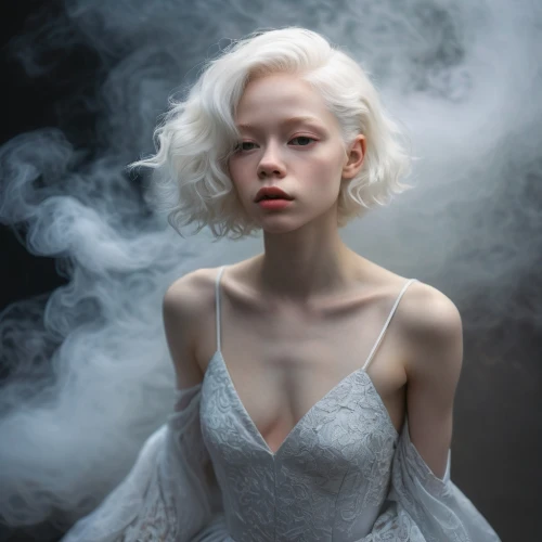 smoking girl,girl smoke cigarette,cigarette girl,mystical portrait of a girl,smoke dancer,white rose snow queen,white lady,the snow queen,angora,smoking cessation,puffs of smoke,portrait photography,smoking,burning cigarette,bridal clothing,cloud of smoke,e-cigarette,e cigarette,smoke,portrait photographers,Conceptual Art,Oil color,Oil Color 11