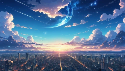 futuristic landscape,sky,sky city,skyscape,space art,dream world,star sky,sky space concept,skywatch,skycraper,other world,new world,fantasy city,skyline,earth rise,the sky,fantasy world,sky apartment,expanse,skyflower,Photography,General,Realistic