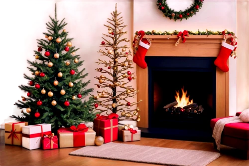 christmas fireplace,fire place,christmas motif,fir tree decorations,decorate christmas tree,christmas room,christmas wallpaper,yule log,christmas banner,fireplace,christmas background,christmas decor,christmasbackground,christmas mock up,christmas landscape,festive decorations,fireplaces,the occasion of christmas,wooden christmas trees,christmas travel trailer,Illustration,American Style,American Style 11