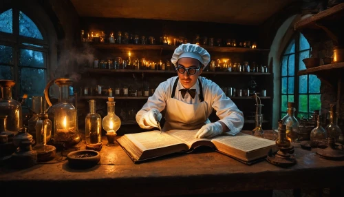 candlemaker,apothecary,clockmaker,tinsmith,alchemy,watchmaker,potions,bannack assay office,victorian kitchen,science education,creating perfume,blacksmith,chemist,distillation,researcher,chemical laboratory,conjure up,cookery,divination,assay office in bannack,Photography,General,Fantasy