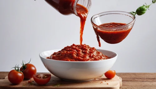 arrabbiata sauce,fra diavolo sauce,tomato paste,ketchup tomato sauce,bolognese sauce,amatriciana sauce,tomato sauce,salsa sauce,marinara sauce,pappa al pomodoro,tomato purée,pasta pomodoro,harissa,chili con carne,sambal chilli,gochujang,sambal,sweet chilli sauce,bolognese,chili,Photography,General,Commercial