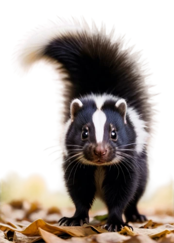 striped skunk,mustelid,polecat,skunk,mustelidae,ring-tailed,common opossum,virginia opossum,ferret,coatimundi,north american raccoon,opossum,lemur,aye-aye,raccoon dog,indian palm squirrel,raccoon,cute animal,possum,kopi luwak,Illustration,Vector,Vector 20