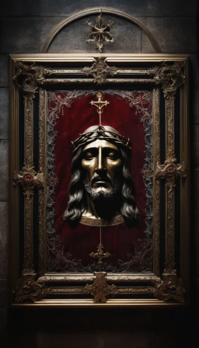 blood icon,christopher columbus's ashes,ancient icon,emperor,crown render,medicine icon,leonardo da vinci,wall decoration,cd cover,crown icons,album cover,the crown,the throne,leonardo,artifact,steam icon,monarchy,decorative frame,wall plate,throne,Illustration,Abstract Fantasy,Abstract Fantasy 05