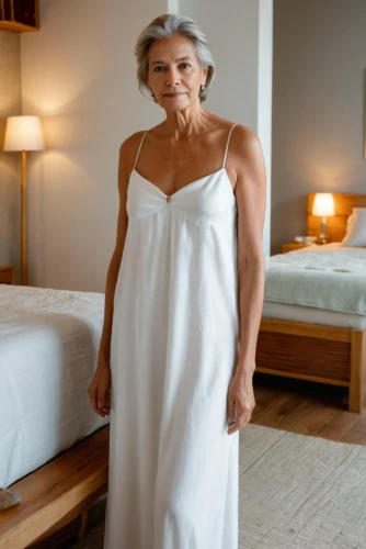 mother of the bride,blonde in wedding dress,white winter dress,white dress,bed linen,bridal party dress,bridal suite,wedding dresses,wedding dress,wedding details,wedding suit,nightgown,wedding photography,wedding photo,wedding gown,hospital gown,mattress pad,bridal dress,linens,boutique hotel,Female,Native Hawaiian,Half Updo,Middle-aged & Elderly,XXS,Indoor,Bedroom