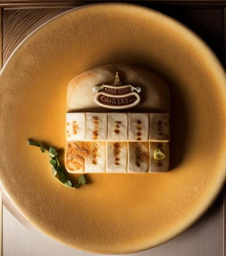 parmigiano-reggiano,foie gras,danbo cheese,culinary art,sushi art,food styling,mille-feuille,fine dining restaurant,gastronomy,consommé,scrabble letters,cheese plate,viennese cuisine,food presentation,turrón,food photography,creme caramel,amuse,tea art,food collage,Realistic,Foods,Naan Bread