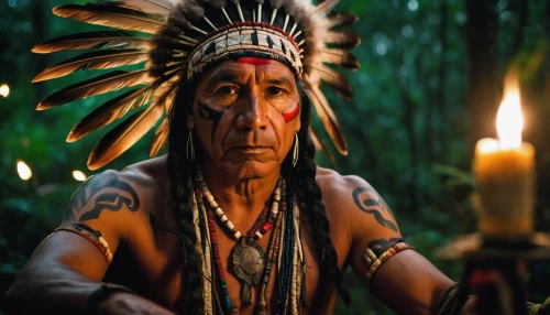 tribal chief,shamanic,shamanism,shaman,papuan,aborigine,the american indian,pachamama,maori,amerindien,american indian,amazonian oils,indian headdress,red chief,borneo,native american,aztecs,chief cook,aboriginal,indigenous culture,Photography,General,Fantasy