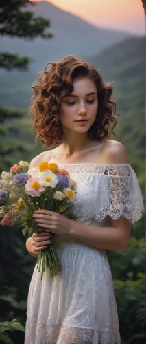 girl in flowers,beautiful girl with flowers,holding flowers,image manipulation,girl picking flowers,romantic portrait,mystical portrait of a girl,fantasy picture,girl in the garden,flower background,celtic woman,flower girl,photo manipulation,digital compositing,with a bouquet of flowers,photomanipulation,portrait background,splendor of flowers,faery,girl in a wreath,Conceptual Art,Sci-Fi,Sci-Fi 16