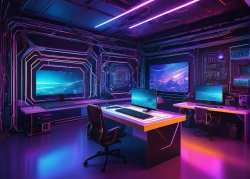 computer room,computer workstation,working space,ufo interior,computer desk,creative office,spaceship space,fractal design,modern office,game room,study room,sci fi surgery room,work space,the server room,desk,workstation,workspace,3d background,out space,scifi,Conceptual Art,Daily,Daily 33