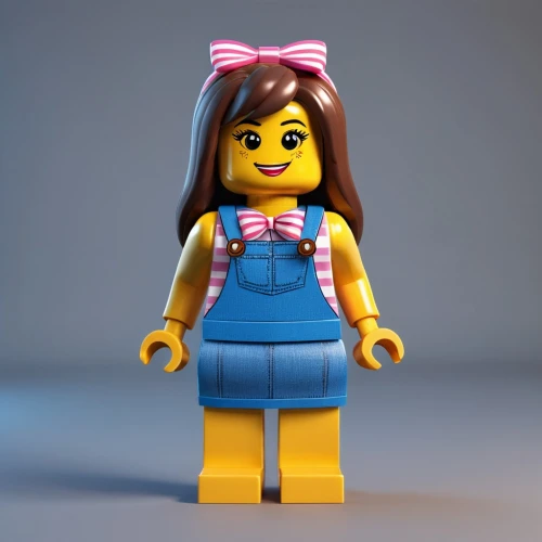 girl in overalls,minifigures,lego pastel,lego,lego brick,lego background,legomaennchen,from lego pieces,lego frame,toy brick,lego trailer,lego blocks,legos,build lego,lego building blocks,lego building blocks pattern,a girl in a dress,female doctor,girl with cereal bowl,doll dress,Unique,3D,3D Character