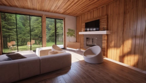 wooden sauna,modern living room,3d rendering,modern room,livingroom,wooden windows,interior modern design,cabin,inverted cottage,chalet,living room,sitting room,timber house,small cabin,wood window,interior design,japanese-style room,home interior,the cabin in the mountains,wood wool,Photography,General,Realistic