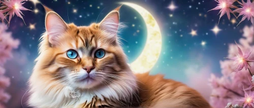 maincoon,norwegian forest cat,capricorn kitz,cat vector,siberian cat,red tabby,domestic long-haired cat,firestar,american bobtail,fantasy picture,british longhair cat,herfstanemoon,portrait background,cartoon cat,moonbeam,unicorn background,callisto,fantasy portrait,cat on a blue background,cat portrait,Photography,Documentary Photography,Documentary Photography 35