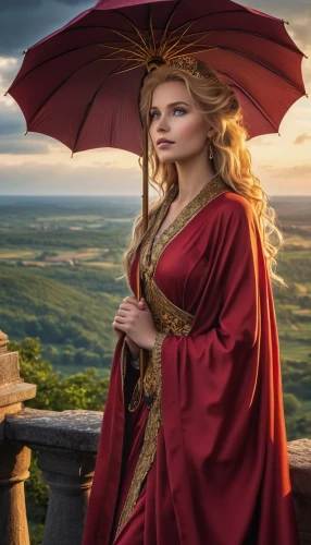 trisha yearwood,celtic woman,celtic queen,queen of hearts,red cape,rapunzel,angelica,venetia,miss circassian,merida,red gown,red coat,camelot,biblical narrative characters,fantasy woman,thracian,transylvania,regal,cybele,elza,Photography,General,Realistic