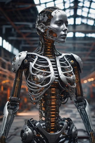 endoskeleton,biomechanical,cybernetics,skeletal structure,cyborg,skeletal,exoskeleton,artificial intelligence,terminator,humanoid,automation,human skeleton,industrial robot,vintage skeleton,mechanical,ai,robotics,automated,robotic,machine learning,Photography,General,Sci-Fi
