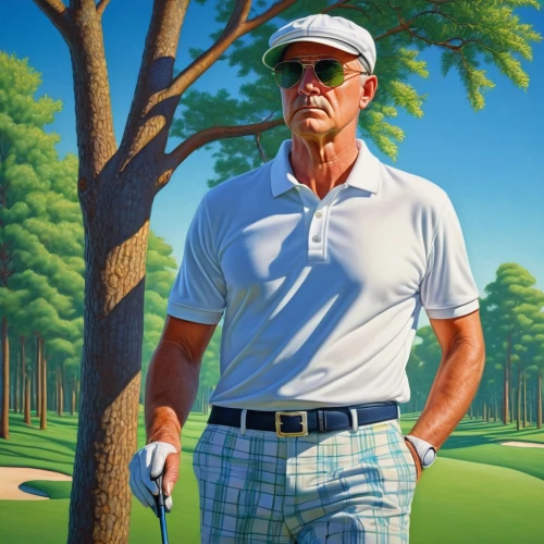 golfer,golf course background,arnold palmer,golf player,tiger woods,tiger,golf landscape,golfvideo,golf game,golf green,foursome (golf),golfcourse,pitch and putt,golfers,golfing,the golfcourse,golf,gifts under the tee,spyglass,professional golfer,Illustration,Retro,Retro 16