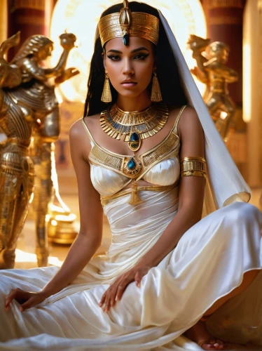 ancient egyptian girl,cleopatra,pharaonic,ancient egyptian,ancient egypt,pharaoh,egyptian,pharaohs,ramses ii,tutankhamun,tutankhamen,king tut,egyptology,priestess,egyptian temple,egyptians,egypt,ramses,nile,hieroglyph,Illustration,Realistic Fantasy,Realistic Fantasy 37