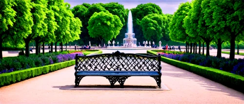 tuileries garden,garden bench,benches,champ de mars,chaise longue,park bench,versailles,palace garden,outdoor bench,garden of the fountain,sanssouci,chaise,french digital background,bench,garden furniture,decorative fountains,man on a bench,red bench,gardens,france,Illustration,Black and White,Black and White 18