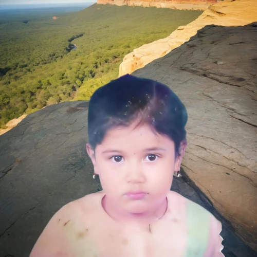 sigiriya,chitranna,devikund,indian girl boy,poriyal,rajapalayam,dharwad,arshan,ramanguli,girl sitting,lindia,nityakalyani,ghanta,thavil,hanuman,jawaharlal,srilanka,cegledi kanna,aladha,humita,Small Objects,Outdoor,Cliffside