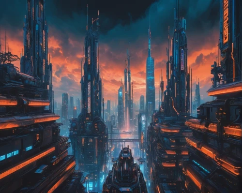 futuristic landscape,metropolis,dystopian,fantasy city,cyberpunk,dystopia,cityscape,scifi,ancient city,sci-fi,sci - fi,futuristic,destroyed city,sci fiction illustration,sci fi,skyscrapers,city cities,vast,citadel,city in flames,Conceptual Art,Fantasy,Fantasy 22