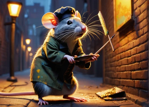 ratatouille,splinter,musical rodent,rat na,year of the rat,mousetrap,rataplan,rat,rodents,color rat,conductor,ratite,mouse,rodent,rodentia icons,mice,cute cartoon character,mouse trap,disney character,anthropomorphized animals,Illustration,Vector,Vector 09