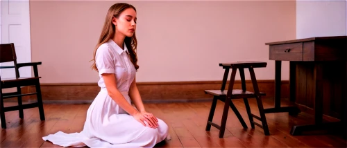video scene,girl in a long dress,girl in white dress,digital compositing,video film,girl in a long dress from the back,woman sitting,dressmaker,video clip,girl in a long,girl praying,photo session in torn clothes,girl sitting,girl walking away,sitting on a chair,white clothing,image manipulation,fashion shoot,women's clothing,doll's house,Illustration,Realistic Fantasy,Realistic Fantasy 47