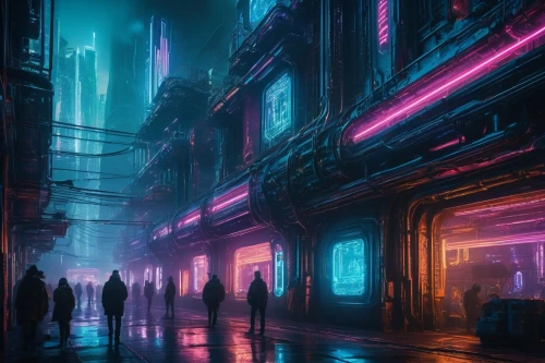cyberpunk,neon ghosts,vapor,metropolis,dystopian,colorful city,cityscape,fantasy city,futuristic landscape,dystopia,shanghai,futuristic,scifi,neon lights,ultraviolet,neon,neon light,sci - fi,sci-fi,shinjuku,Photography,General,Fantasy