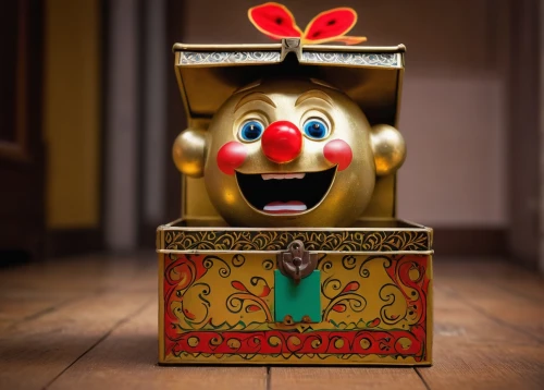 decorative nutcracker,toy cash register,nutcracker,musical box,treasure chest,wooden toy,pinocchio,card box,wooden box,christmas packaging,wooden toys,savings box,cookie jar,creepy clown,retro gifts,gumball machine,christmas vintage,toy box,gingerbread boy,gift box,Art,Classical Oil Painting,Classical Oil Painting 22