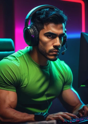 gamer,gamer zone,lan,twitch icon,dj,man with a computer,gamers round,streaming,gaming,twitch logo,headset,e-sports,pc,online support,stream,analysis online,computer game,computer games,headset profile,twitch,Illustration,Retro,Retro 15